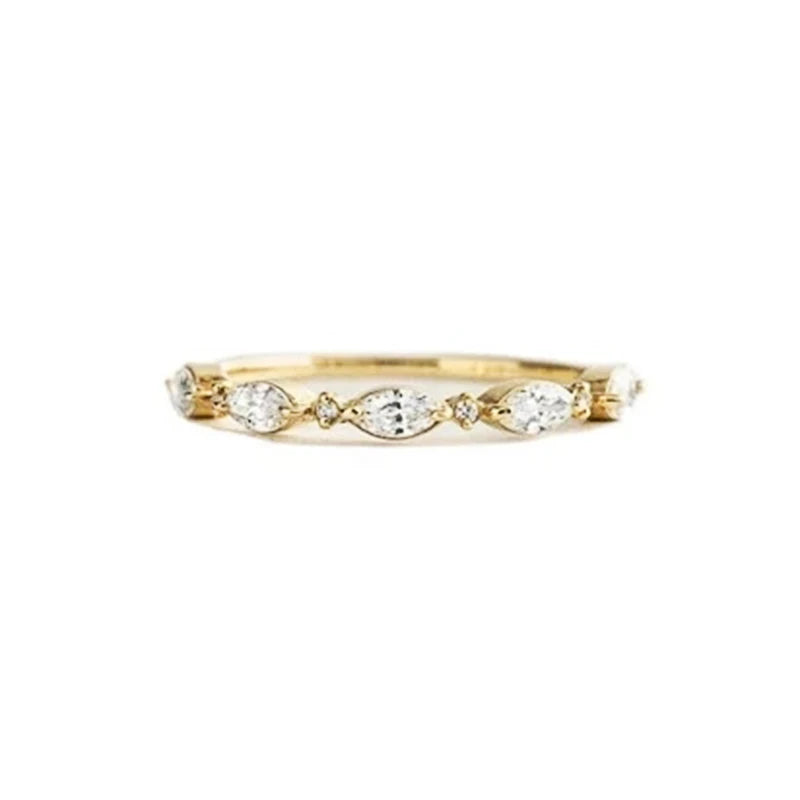 Huitan CZ Women’s Ring – Elegant & Versatile